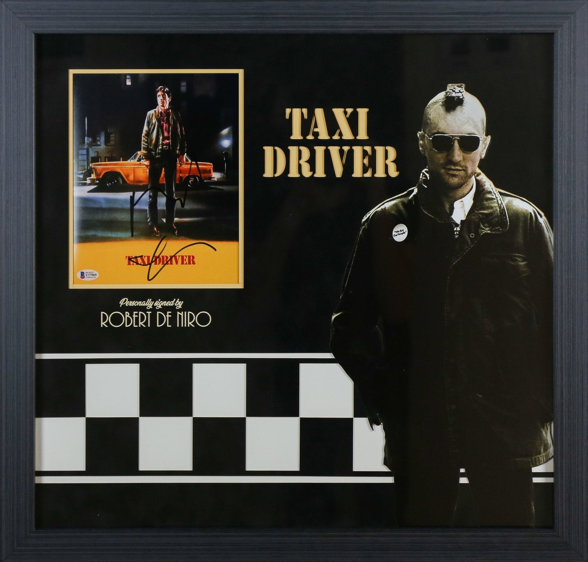 Robert De Niro, Taxi Driver Signed 12x8 Photograph Framed Display - Memorabilia Framers Shop